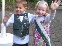 Kinderkönigspaar 2010-2011  Jeremy Gauernack und Ronja Keidel