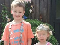 Kinderkönigspaar 2014-2015  Paul Levermann und Mia Mrosek