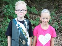 Kinderkönigspaar 2017-2018  Max Lammers und Lucie Jortzick