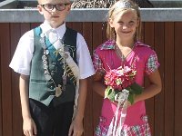 Kinderkönigspaar 2018-2019  Max Lammers und Lucie Jortzick