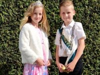 Kinderkönigspaar 2019-2021  Jayden Gauernack und Lina Henke