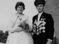 Königspaar 1958-1959  Günter Frey (+) und Renate Frey
