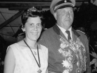 Königspaar 1959-1960  Fritz Heinrich (+) und Anna Thielen