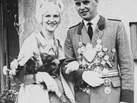 Königspaar 1963-1964  Karl-Heinz Franke (+) und Doris Franke