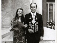 Königspaar 1972-1973  Franz-Josef Kortmann und Monika Kempfer (Kortmann)
