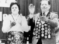 Königspaar 1980-1981  Otto Finke (+) Margit Finke (+)