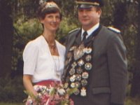 Königspaar 1984-1985  Franz-Josef Oberkampf und Ursula Oberkampf