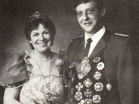 Königspaar 1985-1986  Horst-Dieter Kunze und Heidi Felten