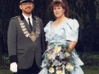 Königspaar 1990-1991  Meinolf Brühmann und Martina Linnhoff