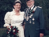 Königspaar 1996-1997  Josef Brühmann (+) und Marianne Brühmann