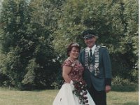 Königspaar 2002-2003  Hans-Jürgen Bieling und Annette Bieling (Foto: Bockelmann)