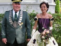 Königspaar 2004-2005  Peter Sommer (+) und Veronika Sommer