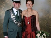 Königspaar 2007-2008  Heribert Buschieweke (+) und Antje Buschieweke