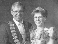 Königspaar 1993-1994  Edmund Schulte (+) und Gabriele Schürmann