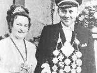 Königspaar 1970-1971  Friedel Hennemann (+) und Bärbel Frölecke (+)