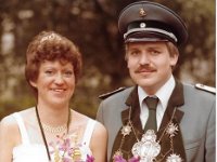 Königspaar 1977-1978  Helmut Gallist und Gertrud Schulte