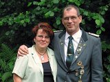 Kaiserkönigspaar 2004 BSB  Hans-Jürgen und Annette Bieling  Kaiserkönigspaar 2004 BSB  Hans-Jürgen und Annette Bieling : Schütze